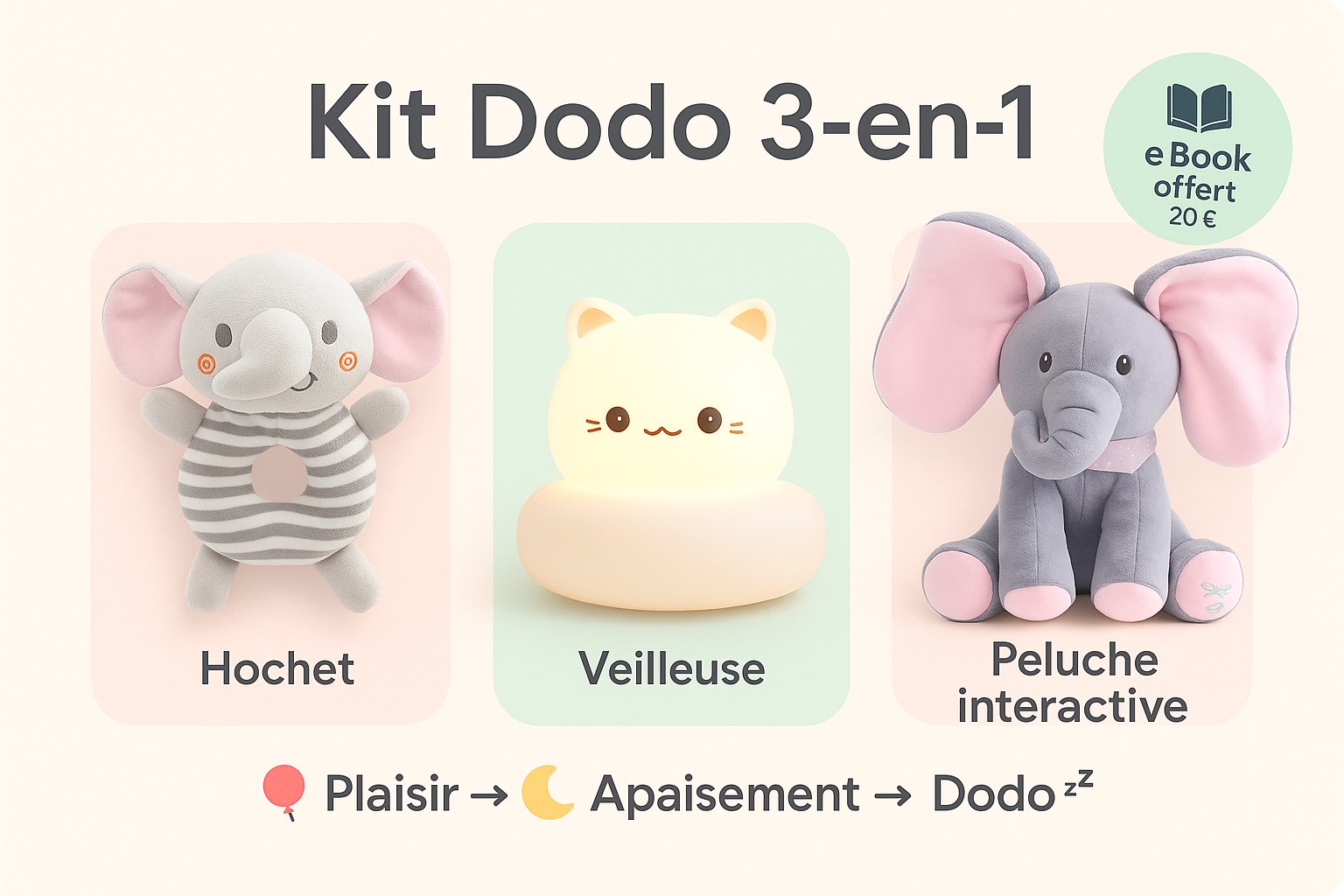 Kit Dodo 3-en-1