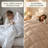 Couette 2 en 1 – Sans housse, lavable en machine