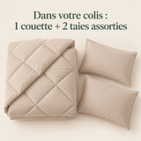 Couette 2 en 1 – Sans housse, lavable en machine