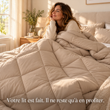 Couette 2 en 1 – Sans housse, lavable en machine
