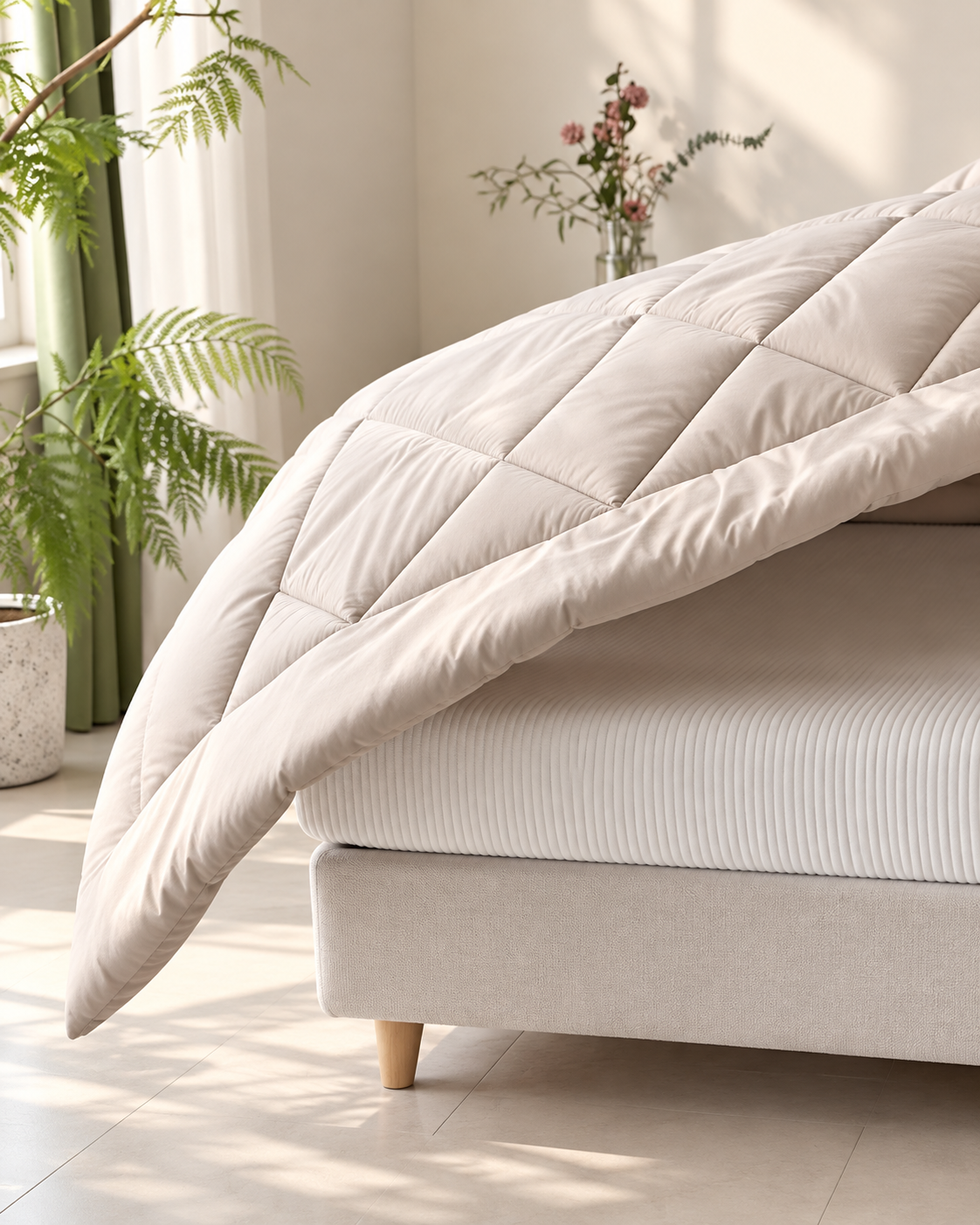 Une couette. Une housse. Pourquoi deux ?